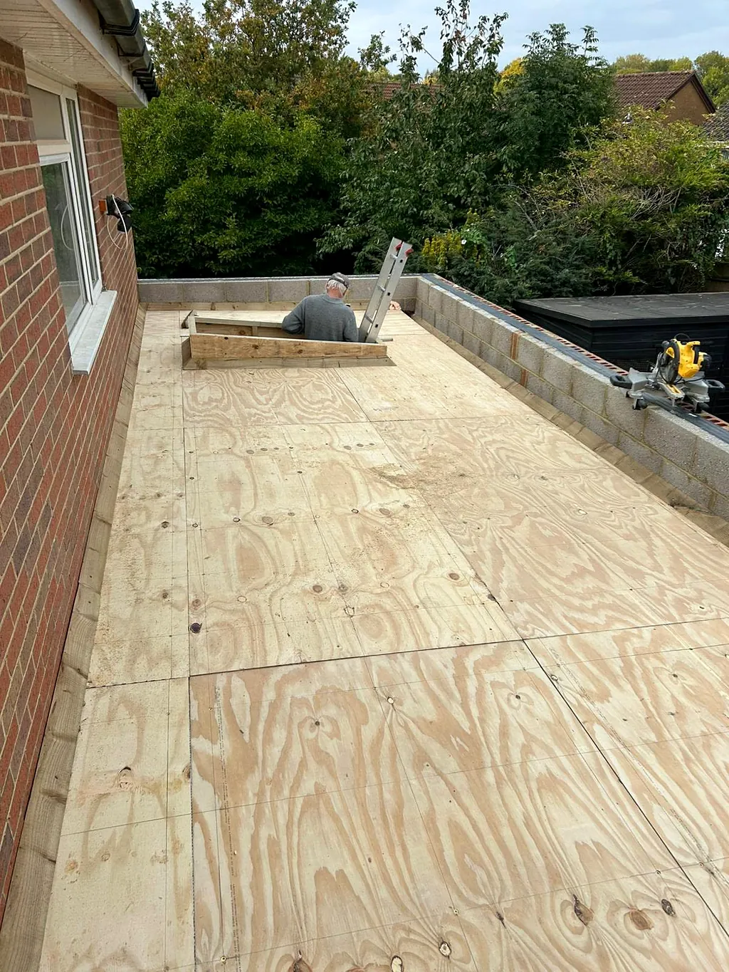 The new deck